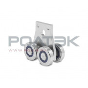 Ролтэк 210.RC59 Тележка для подвесных ворот с отверстиями для подвешивания груза до 350 кг. ЭКО (RC59)