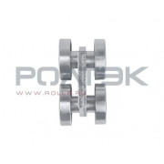 Ролтэк 210.RC59 Тележка для подвесных ворот с отверстиями для подвешивания груза до 350 кг. ЭКО (RC59)