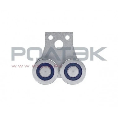 Ролтэк 210.RC74 Тележка для подвесных ворот с отверстиями для подвешивания груза до 600 кг. ЕВРО (RC74)