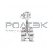 Ролтэк 211.RC35 Тележка для подвесных ворот с креплением под болт до 100 кг. ЛАЙТ (RC35)