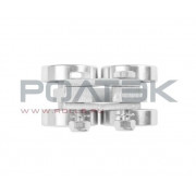 Ролтэк 211.RC74 Тележка для подвесных ворот с креплением под болт до 600 кг. ЕВРО (RC74)