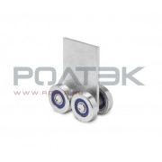 Ролтэк 212.RC55 Тележка для подвесных ворот универсальная до 200 кг. МИКРО (RC55)