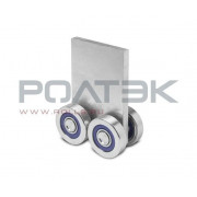 Ролтэк 212.RC74 Тележка для подвесных ворот универсальная до 600 кг. ЕВРО (RC74)