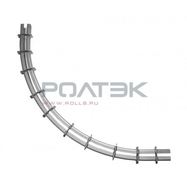 Ролтэк 240.RC55.R700.30 Поворот направляющей радиус 700 мм, угол 30?, до 400 кг.